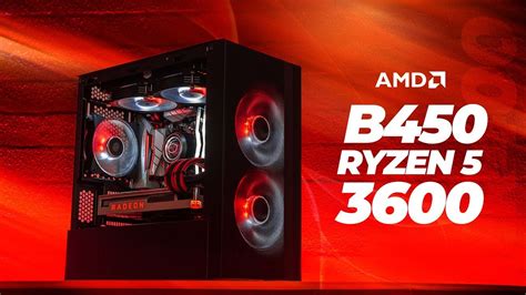 $1600 All AMD Ryzen 5 3600 Gaming PC with Benchmarks - YouTube