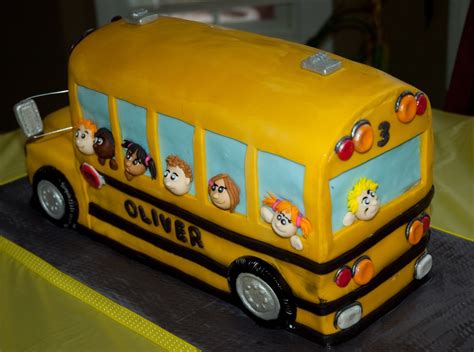 Yellow School Bus - CakeCentral.com