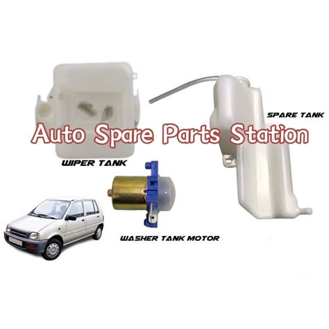 Perodua Kancil Spare Tank and Wiper Tank (WASHER TANK) Wiper Tank Motor 100%new conditions 🔥 ...