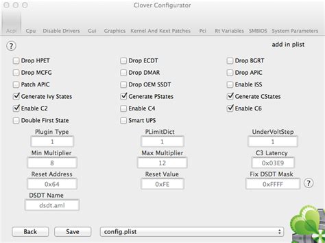 Configure Clover - Clover UEFI Guide