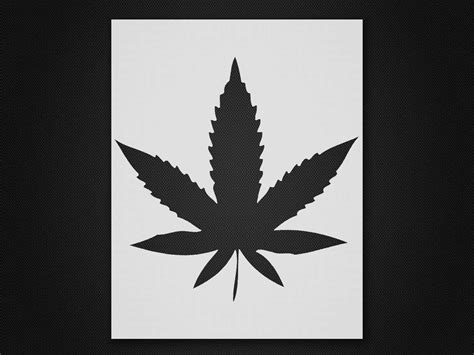 Weed Stencil Reusable&durable Mylar 10 Mil - Etsy UK