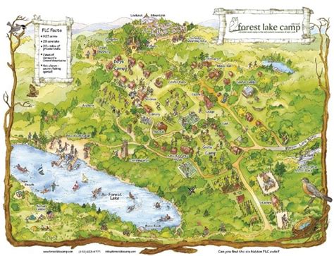 Forest Lake Camp | Map | Brochure