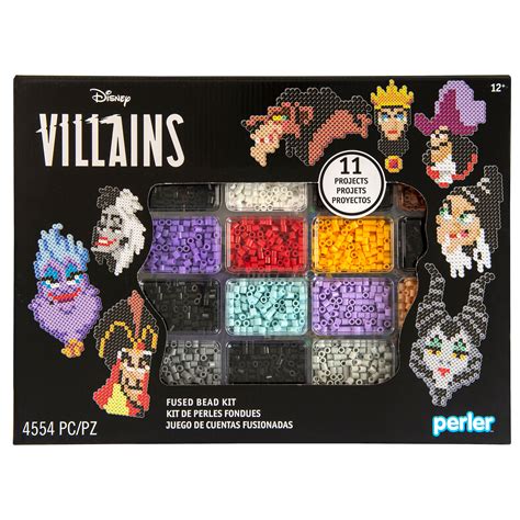 6 Pack: Perler® Disney Villains Deluxe Fused Bead Kit | Michaels