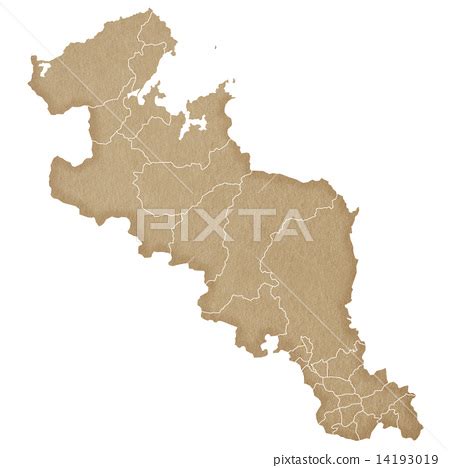 Kyoto Prefecture Map - Stock Illustration [14193019] - PIXTA