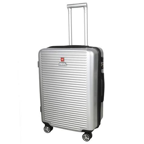 Swiss Military HTL12 24 inch Hardsided Travel Luggage Bag Comet Series - Sunrise Trading Co.