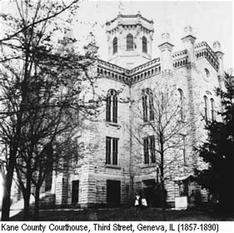 Kane Co., IL: History of Kane County: The courthouses are built