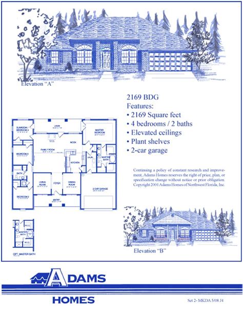 Awasome Adams Homes Floor Plans 2169 2022 - Greenic