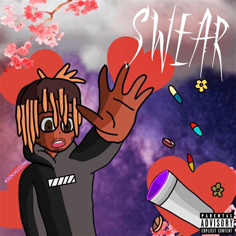 Juice WRLD - Swear (Cover Art) [Made by @iAimCreations on IG] : JuiceWRLD