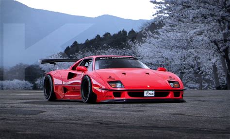 Liberty walk LB Performance Ferrari F40 [1900x1156] : CGCarPorn