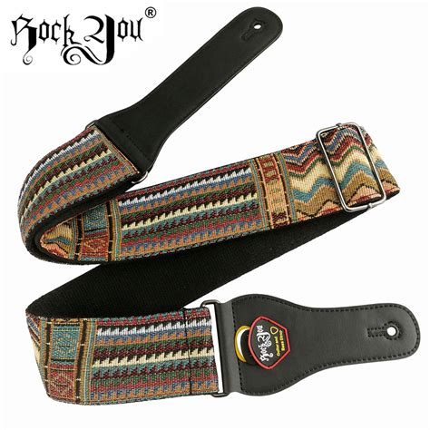 New high quality cotton Guitar Strap acoustic guitar strap electric ...