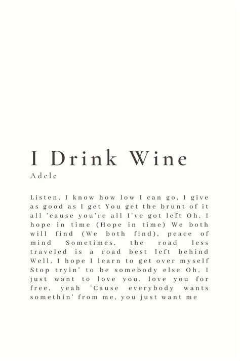 Adele Wallpaper Lyrics, Adele Lyrics, Adele Songs, Adele Quotes, Real ...