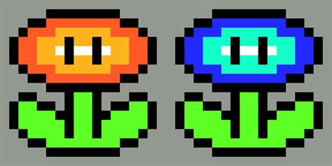 Mario Flowers | Pixel Art Maker