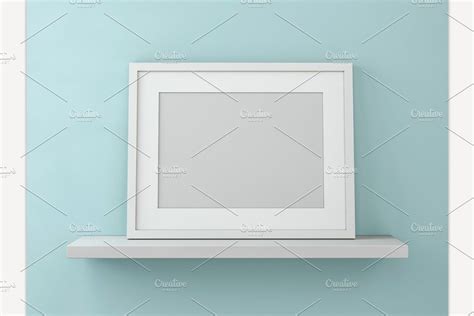 Blank poster, mockup. | Creative Print Mockups ~ Creative Market