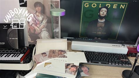 Unboxing Jung Kook Golden Album Set ♡ - YouTube