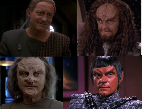 James Sloyan appeared in Star Trek five times as four different characters (clockwise from lower ...