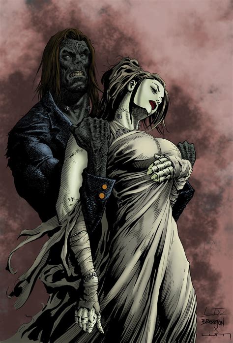 Frankenstein Takes a Bride by LarsonJamesART on DeviantArt