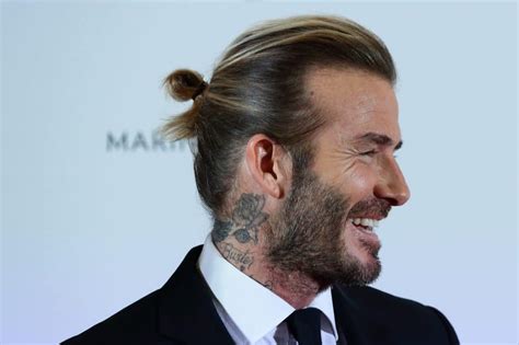 David Beckham Long Hair