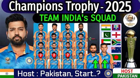 Icc Champions Trophy 2025 India Team - Essy Othilia