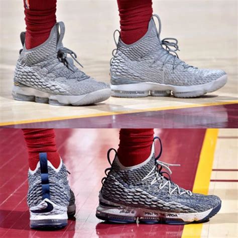 LeBron James Wears 2 Nike LeBron 15 Colorways During Historic Night ...