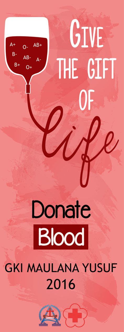 Blood donation posters