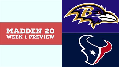 2020 Week 2 Preview - Baltimore Ravens vs Houston Texans - Full Game ...