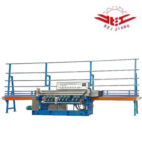 Glass Beveled Edge Processing Machinery Straight Line Mirror Beveling ...