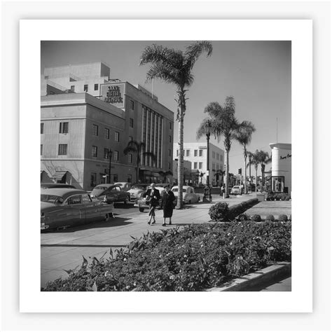 Wilshire Boulevard - Slim Aarons Print