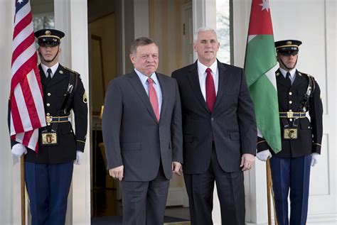 VP Pence Meets With King Abdullah II of Jordan... - The Last Refuge