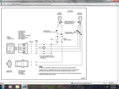 Detroit 60 Series Ecm Pin Diagram