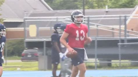 University of Maine football begins training camp