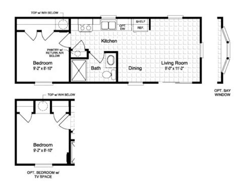 Amazing Small Manufactured Homes Floor Plans - New Home Plans Design