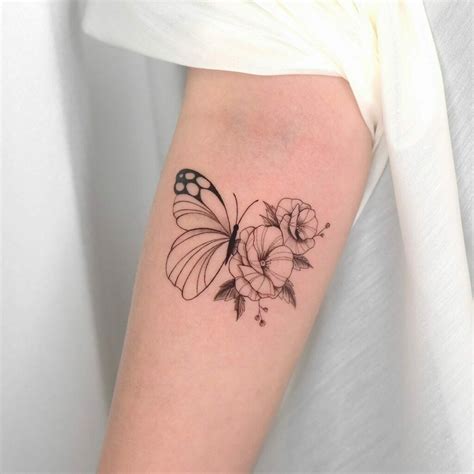 11+ Butterfly Tattoo With Flowers Ideas That Will Blow Your Mind!