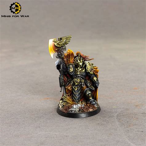 40k - Adeptus Custodes Converted Orange - Minis For War Painting Studio