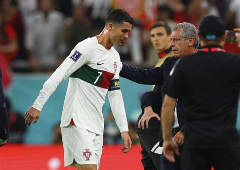 Portugal coach does not regret leaving Ronaldo out vs Morocco ...