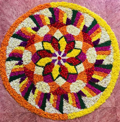 20 Onam Pookalam Design Ideas for your Onam 2023 Decorations