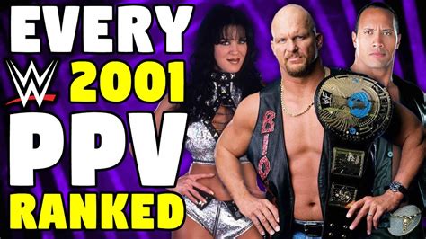 Every 2001 WWE PPV Ranked From WORST To BEST - YouTube