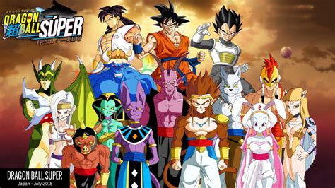 Download Dragon Ball Super Characters Background | ManyBackgrounds.com