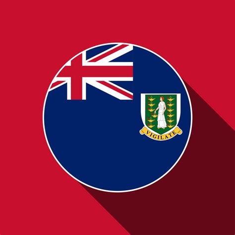 Country Virgin Islands. Virgin Islands flag. Vector illustration ...