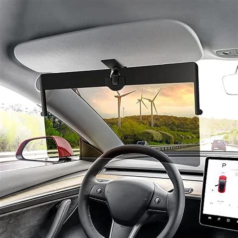 Amazon.com: Sun Visor Extender for Car, Veharvim Upgraded Polarized Car ...