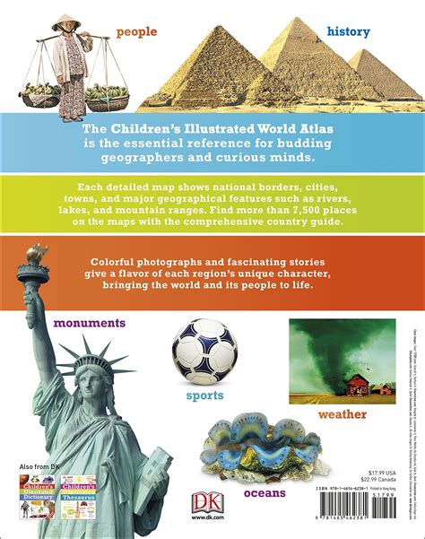 Children's Illustrated World Atlas-Learning Book | The Mommy Club Shop