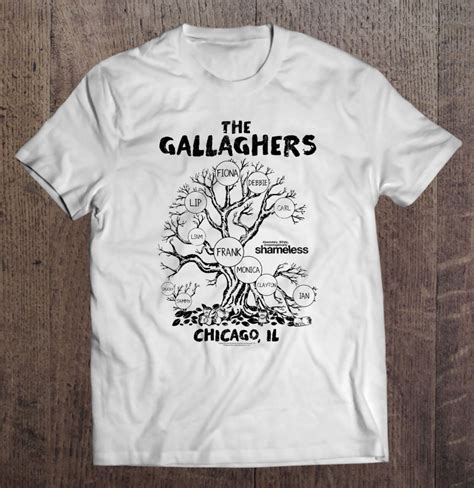 Gallagher Family Tree Tags - T-shirts | TeeHerivar