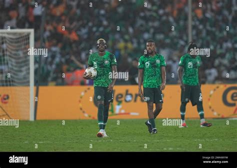 February 11 2024: Victor James Osimhen (Nigeria) gestures during a ...