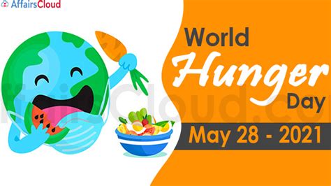 World Hunger Day 2021 - May 28