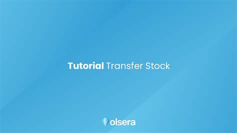 Tutorial Olsera: Transfer Stock | Aplikasi Kasir Paling Terjangkau Untuk UMKM - YouTube