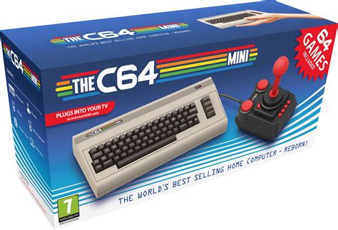 Commodore C64 Mini V2 pelikonsoli - Gigantti verkkokauppa