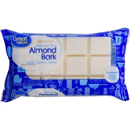 Amazon.com: Corteza de almendra y vainilla, barra segmentada de 24 oz ...