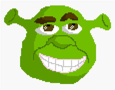 Shrek Face Png Shrek Pixel Art Maker - Shrek Pixel Art Minecraft ...