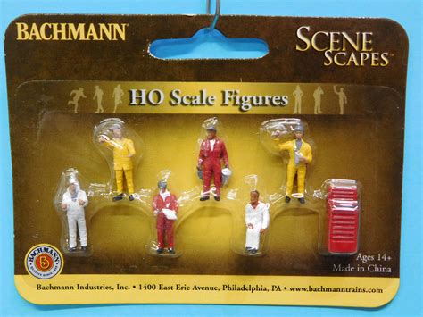 Bachmann 33113 HO Scale Mechanic Figures (6)