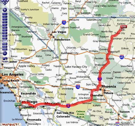 California And Arizona Map Usa Map - Bank2home.com