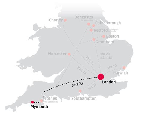 Plymouth Railway Map